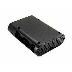 Корпус, кейс Raspberry Pi B+ 2 B 2B 3 B 3B, чорний smart