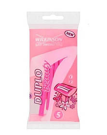Одноразовий станок для гоління жіночий Wilkinson Sword Duplo Beauty 5 шт