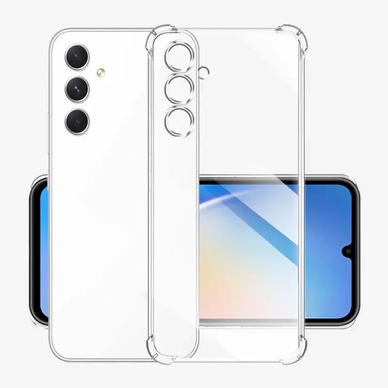 Протиударний прозорий чохол для Samsung Galaxy S25 Plus (SM-S936B) Протиударний прозорий чохол для Samsung Galaxy S25 Plus (SM-S936B)