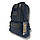 Чоловічий міський рюкзак, практичний та зручний, чорний, фото 3