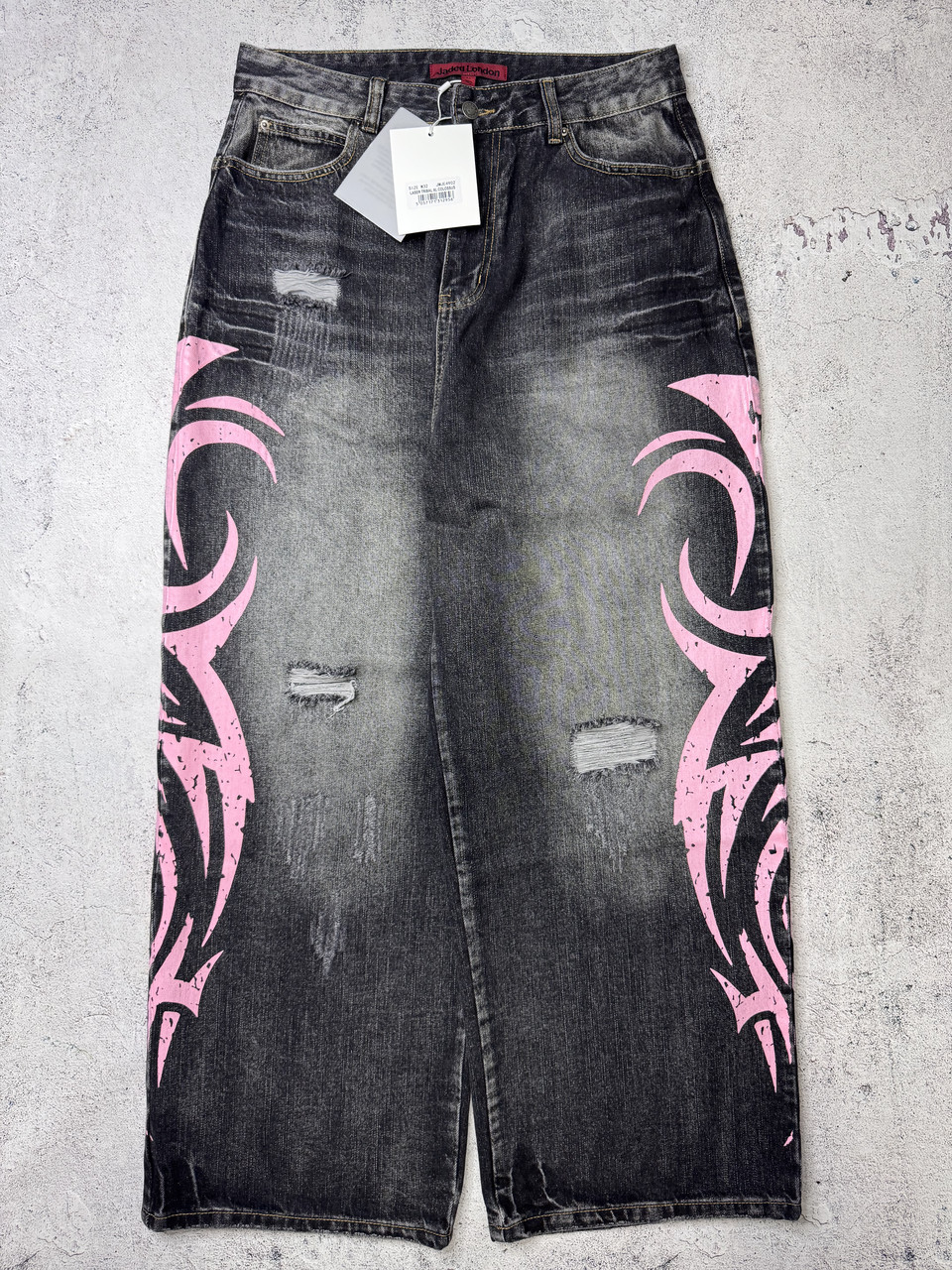 Штаны Джинсы Jaded London Pink Blade XL Colossus Jeans 36
