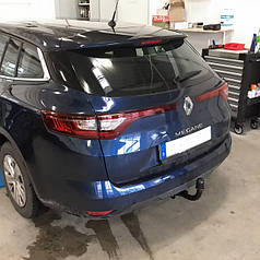 Фаркоп Renault Megane Grandtour IV 2016- (Рено Меган 4 універсал) без підрізу бампера