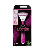 Станок для гоління жіночий Wilkinson Sword Quattro For Woman 1 шт