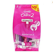 Одноразові станки для гоління жіночі Wilkinson Sword Extra2 Essentials Beauty 10+5 шт