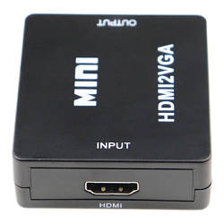 Конвертер HDMI - VGA, відео, аудіо, 1080p smart