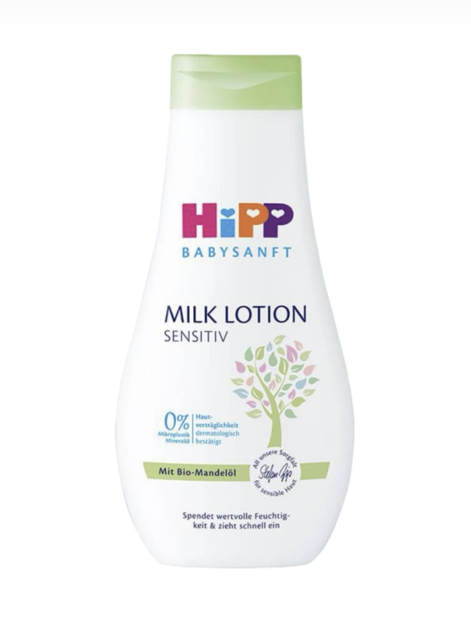 Дитяче ніжне зволожуюче молочко HiPP Babysanft 350 мл.(Хіпп)