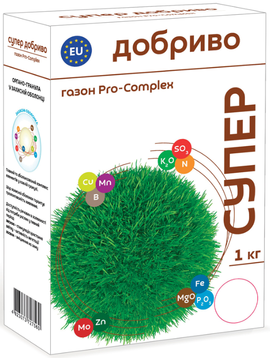 Супер Добриво газон Pro-Complex 1 кг