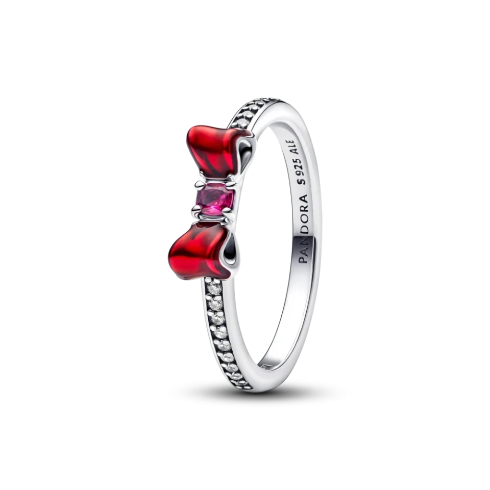 Срібна каблучка Pandora «Бант Білосніжки» 193652C01 16.5 мм