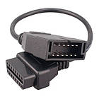Promo Ціна! Перехідник з OBD2 16pin мама на GM 12pin тато GM12 Daewoo Lanos Sens - тільки на ZaGrosh.com.ua