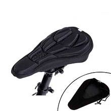 Накладка чохол на сідло велосипеда м'яка поролон