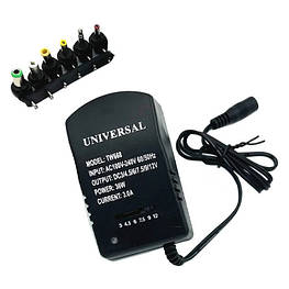 Блок живлення універсальний 3-12В 30Вт 6 штекерів, TW668 - оригінал