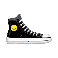 Фігура GRABO-ГР095 Чорний кед зі смайликом (УП)