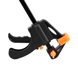 Струбцина швидкозатискна тригерна F-подібна, затискач до 210мм smart