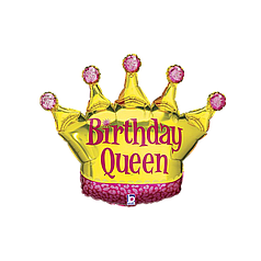 Фігура GRABO-ГР207 Корона золота Birthday Queen (УП)