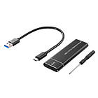 Promo Ціна! Кишеня корпус M.2 NVMe жорсткого диску SSD, 10Гбс, USB 3.1 Type-C - тільки на ZaGrosh.com.ua