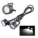 Денні ходові вогні LED Projector Eagle Eye White 2 штуки, фото 5