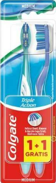 Зубна щітка Colgate Triple Action (Medium) 2 шт