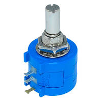 Популярний! Резистор змінний, потенціометр 3590S-2-103L 10кОм багатооборотний - Краща якість тільки на Nukleon.com.ua
