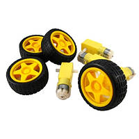 Популярний! Мотор і колесо для робот. проекта, кіта Arduino - Краща якість тільки на Nukleon.com.ua