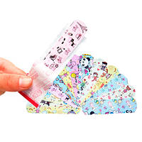 Популярний! Пластир медичний 120шт дитячий лейкопластир з малюнками 7.2х1.9см - Краща якість тільки на Nukleon.com.ua