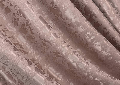 Шторна тканина льон мармур, колекція "Pavliani VO". Колір пудровий. Код 1716ш