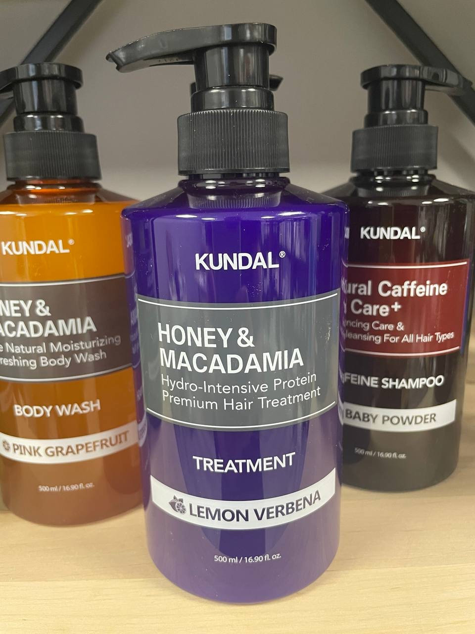 Кондиціонер для волосся "Лимон&Меребена" Kundal Honey & Macadamia Treatment Lemon Verbena 500 мл
