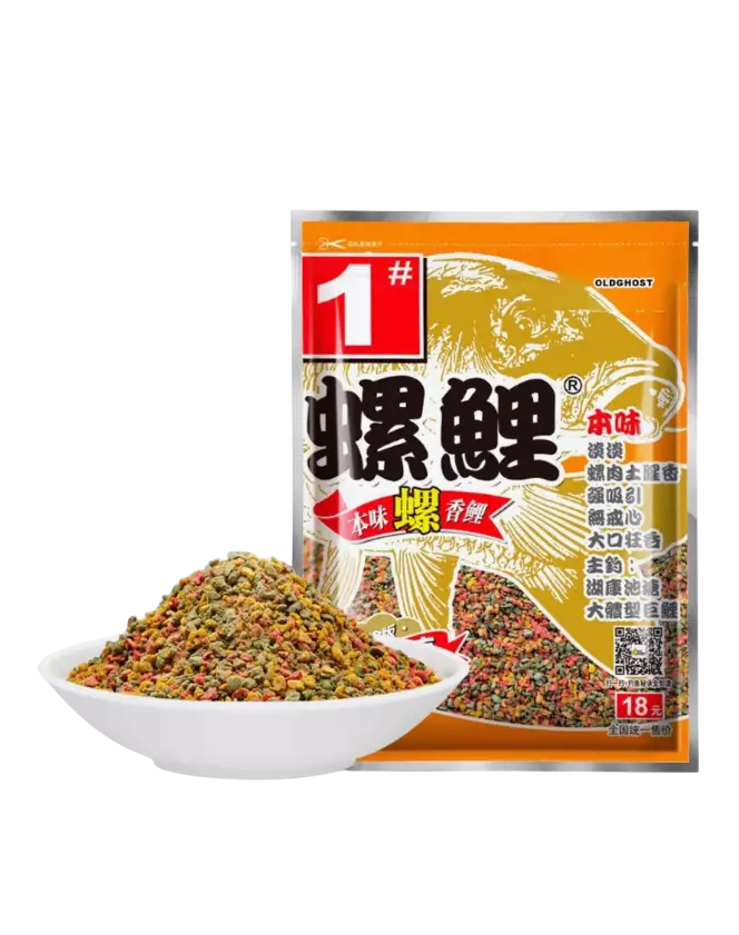 Тісто Старий Привид "Молюски для карпів №1" 340 г прикормка Херабуна