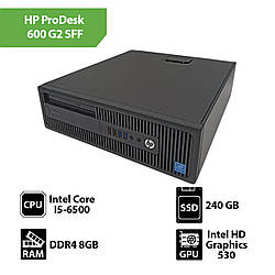 Системний блок Б/В HP ProDesk 600 G2 SFF (Core I5-6500 / 8Gb / SSD 240Gb)