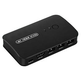 KVM свіч перемикач, 2 порта, HDMI USB, кнопка - оригінал