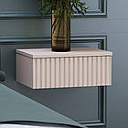 Тумба приліжкова "Саванна" К-503, Кашемір (40/16/30), МДФ