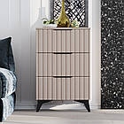 Тумба приліжкова "Саванна ЛОФТ" К-35, Кашемір (50/83/40), МДФ