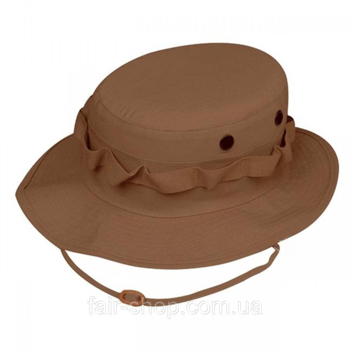 Війьскова панама TRU-SPEC Poly / Cotton Ripstop Boonie Hat Coyote, оригінал. Доставка з США/ЄС протягом 14 днів, фото 1