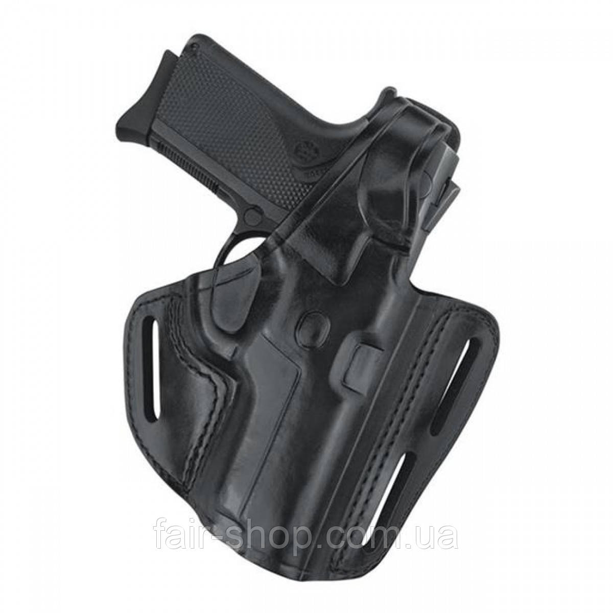 Кобура прихованого носіння Gould & Goodrich Gold Line Three Slot Pancake Holster Black, оригінал. Доставка з США/ЄС протягом 14, фото 1