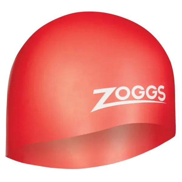 Шапочка для плавання Zoggs Easy-fit Silicone Cap V2 (червоний)