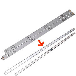 LED планка лампа підсвітки РК ТБ 42 LG Innotek DRT 3.0 42 A/B, 8шт комплект - оригінал