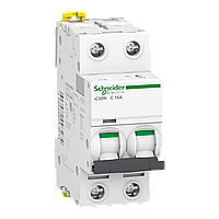 Schneider  АВТОМАТИЧНИЙ ВИМИКАЧ iC60N 2P 16A C