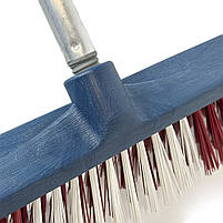 Щітка вулична з жорстким ворсом 40 см з алюмінієвою ручкою 130 см, фото 3