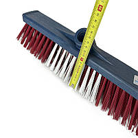 Щітка вулична з жорстким ворсом 40 см з алюмінієвою ручкою 130 см, фото 5