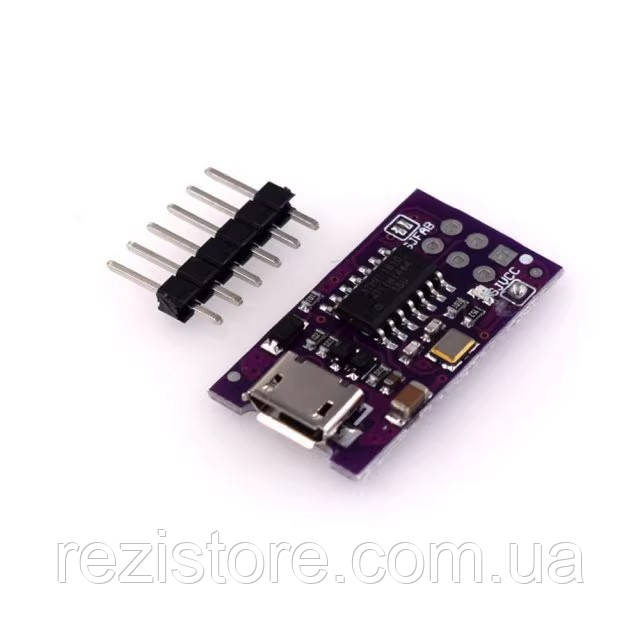 Програматор USB Tiny AVR ISP на мікроконтролері ATtiny44, 5В, фото 1