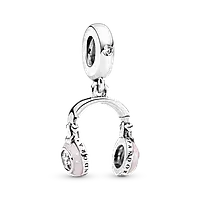 Срібна намистина Pandora «Навушники» 797902EN160