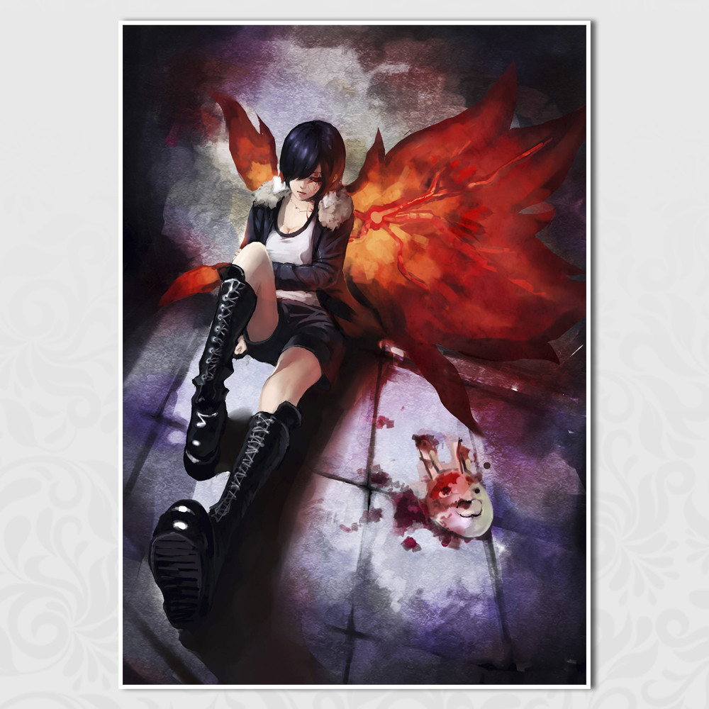 Плакат А3 Аніме Tokyo Ghoul 009, фото 1