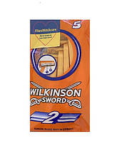 Одноразовий станок для гоління чоловічий Wilkinson Sword Exstra 2 5 шт