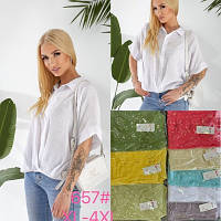 Сорочки жіночі (Розміри: 48-56) "Лен"