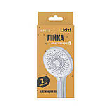 Лійка для ручного душу Lidz Niagara 32 120 мм округла LDNIA32CRM47554 Chrome, фото 5