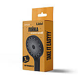 Лійка для ручного душу Lidz Niagara 32 120 мм округла LDNIA32BLM47555 Matt Black, фото 4