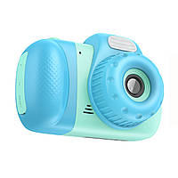 Дитячий цифровий фотоапарат Hoco DV201 з двома об'єктивами Блакитний