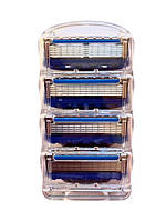 Змінні касети Gillette Fusion Sport, на 5 лез (4шт.) без упаковки