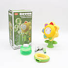 Генератор мильних бульбашок 24х13х9см + аккумулятор, USB / Дитячий пістолет з бульбашками / Пістолет для бульбашок, фото 10