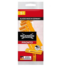 Одноразовий станок для гоління чоловічий Wilkinson Sword Pronto 5 шт