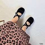 Жіночі чорні балетки, стильні жіночі балетки, чорні жіночі балетки, фото 9